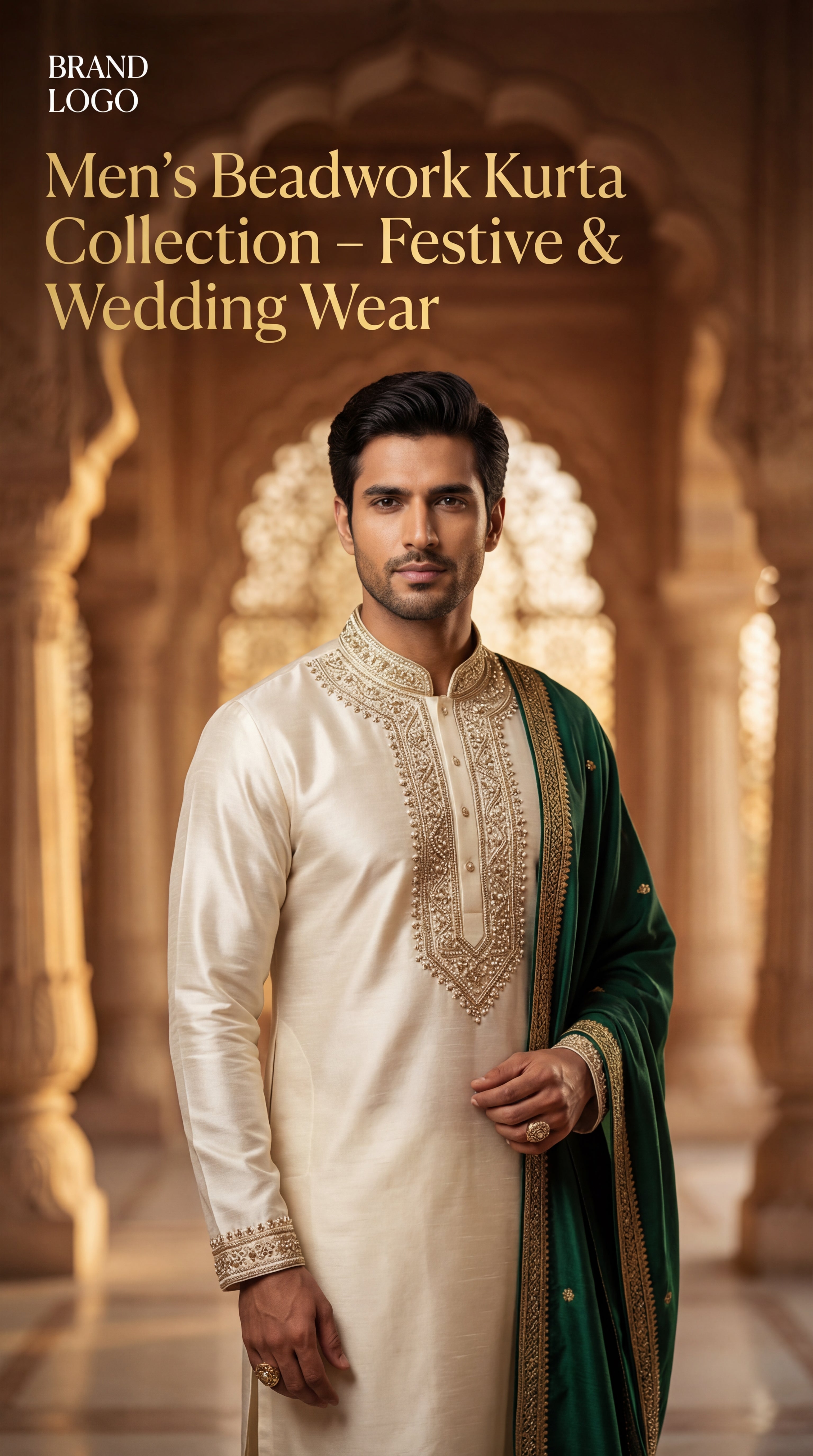 Beads Work Kurta Collection