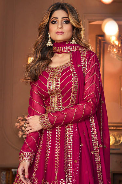 Premium Champagne Gold Heavy Embroidered Sharara Set | Luxury Wedding & Party Wear by Kavlee