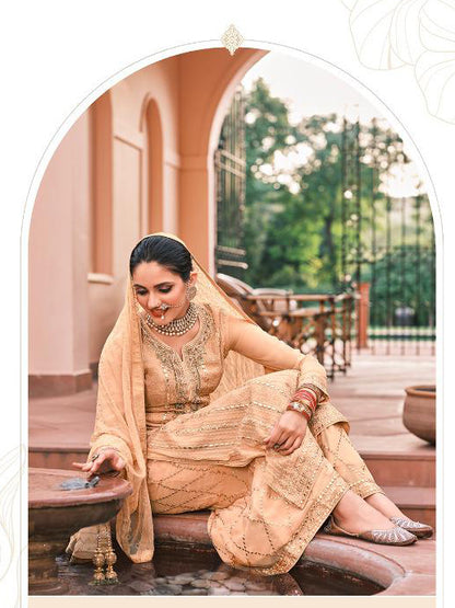 Premium Heavy Embroidered Sharara Suit